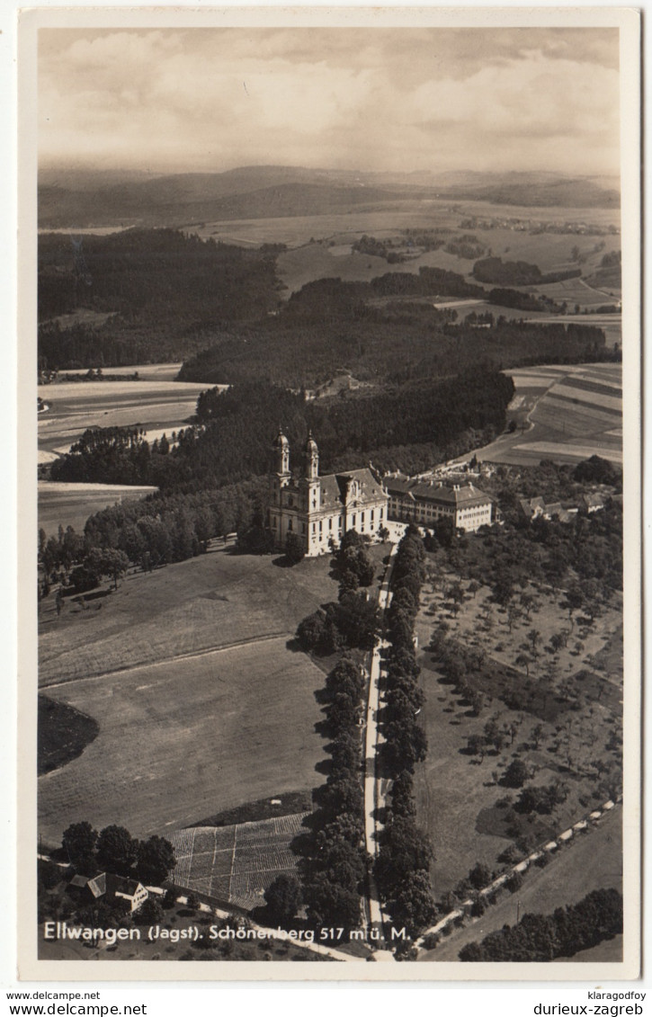 Ellwangen An Der Jagst Old Postcard Travelled 1941 B170810 - Ellwangen