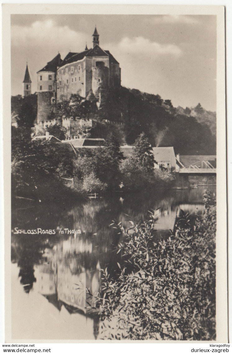 Raabs An Der Thaya Old Postcard Unused B170720 - Raabs An Der Thaya