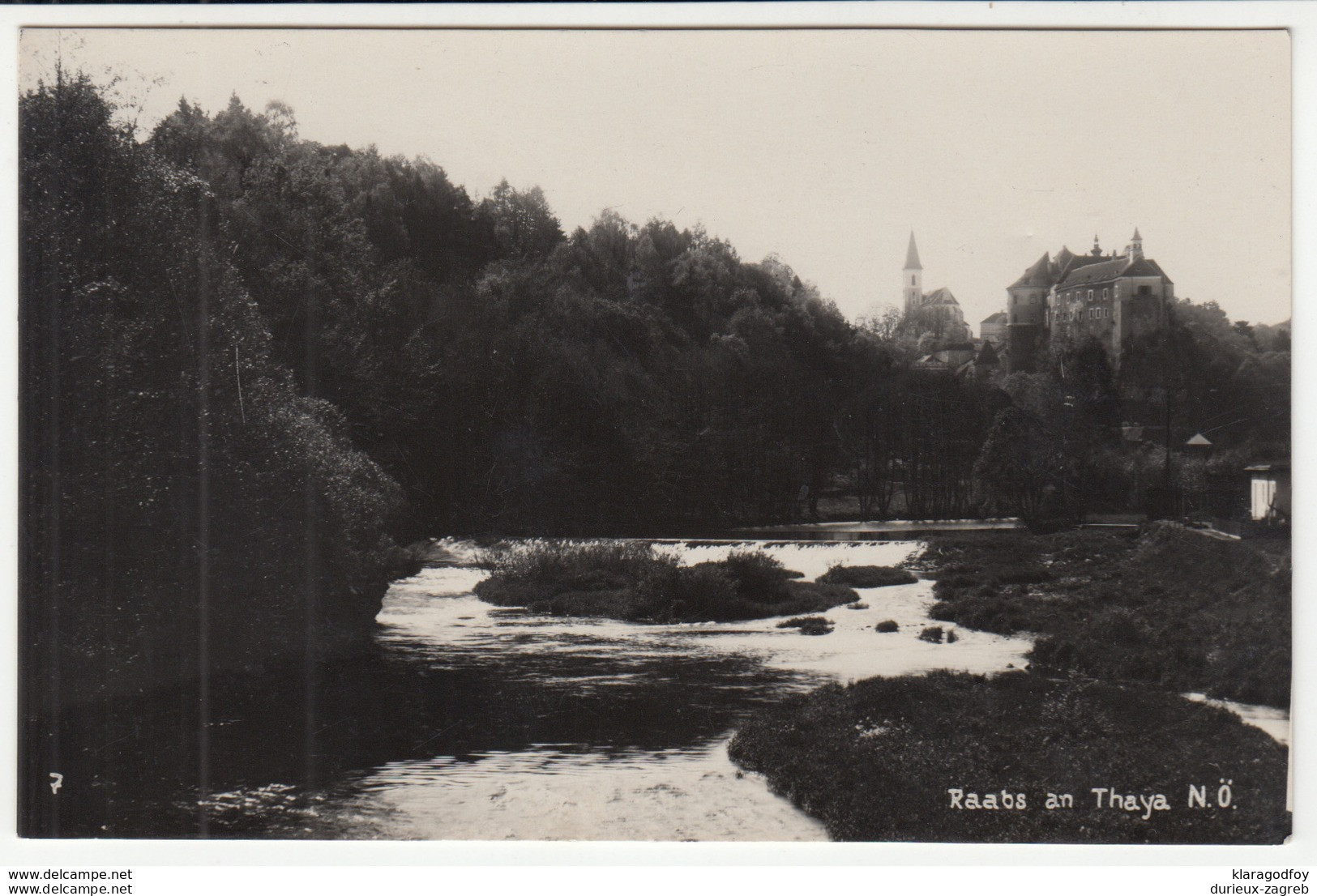 Raabs An Der Thaya Old Postcard Unused B170720 - Raabs An Der Thaya
