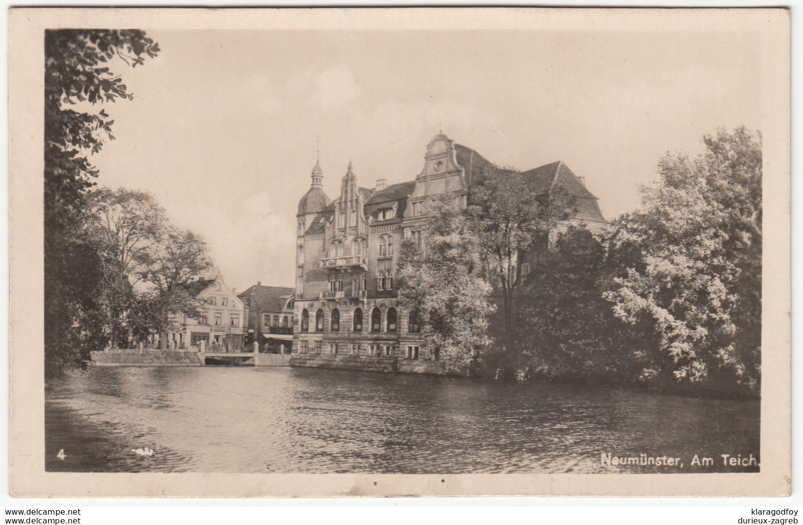 Neumünster Old Postcard Travelled 1943 Neumünster Pmk B170720 - Neumuenster