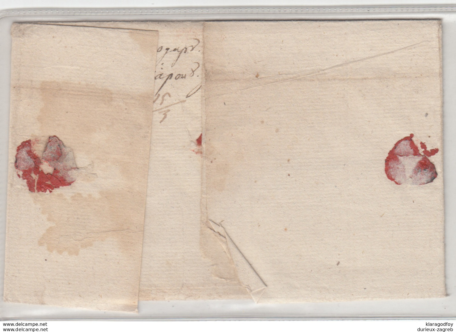Hungary Prephilately Letter Cover Travelled 1829 Pest To Panchowa B180702 - ...-1867 Voorfilatelie