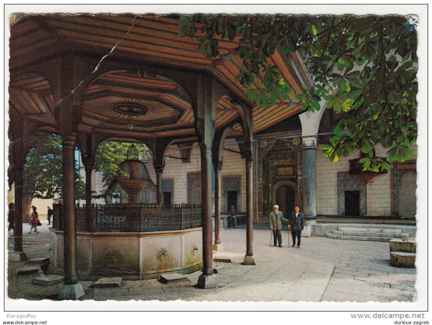 Islam Moschee Beg's Mosque Sarajevo Old Postcard Travelled 1967 Bb160920 - Islam