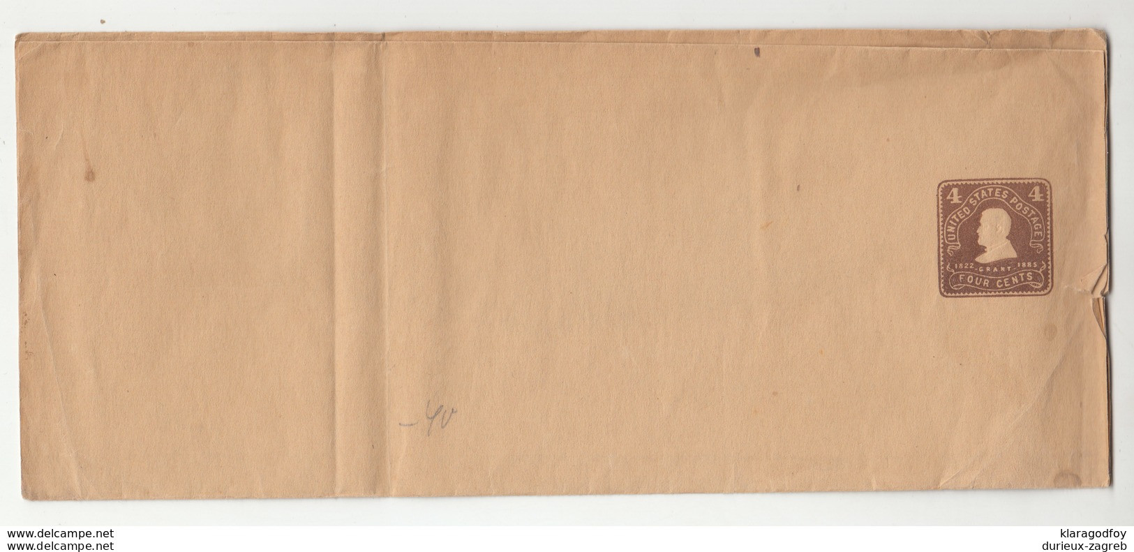 United States Postal Stationery Newspaper Wraper Unused B200501 - Otros & Sin Clasificación