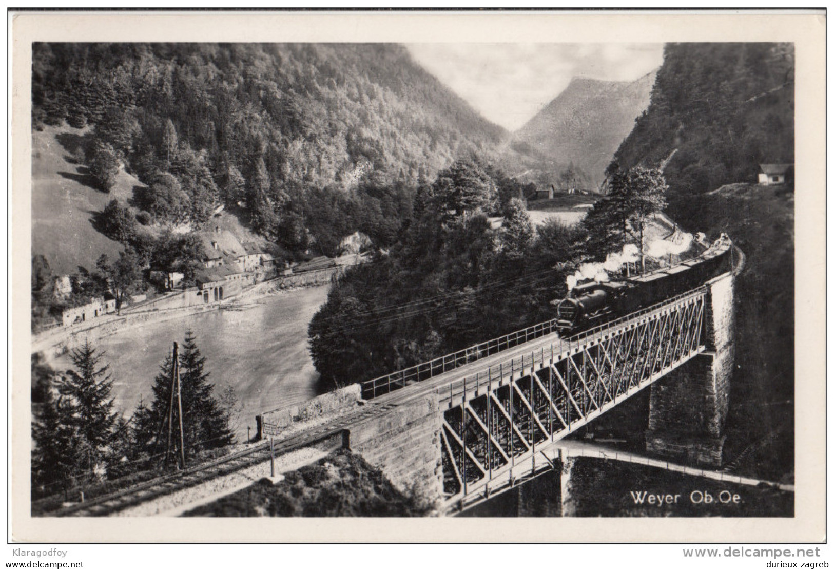 Weyer Old Postcard Travelled 1957 Bb160414 - Weyer