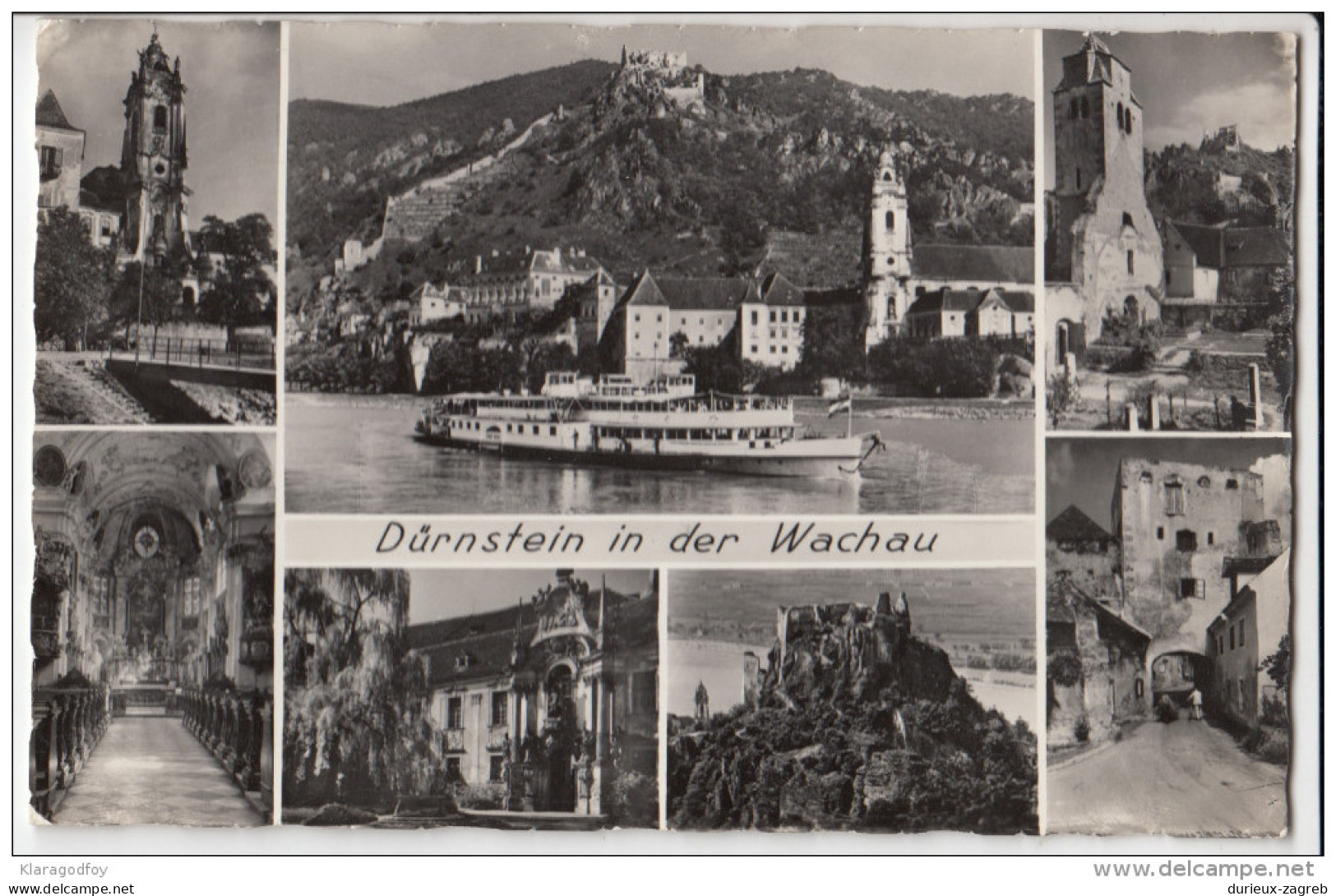 Wachau Old Postcard Travelled 1955 Bb160414 - Wachau