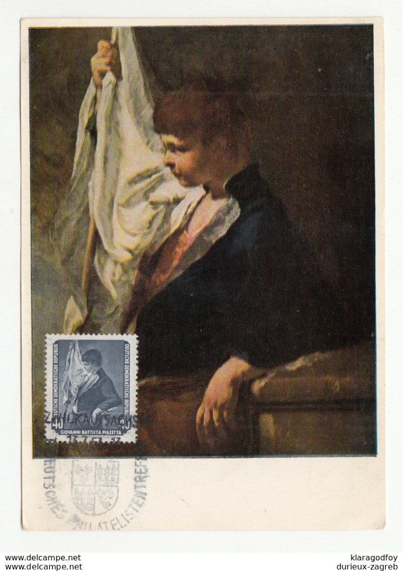 Giovanni Battista Piazzetta, Der Junge Fahnenträger 1957 MC B200405 - Cartes-Maximum (CM)