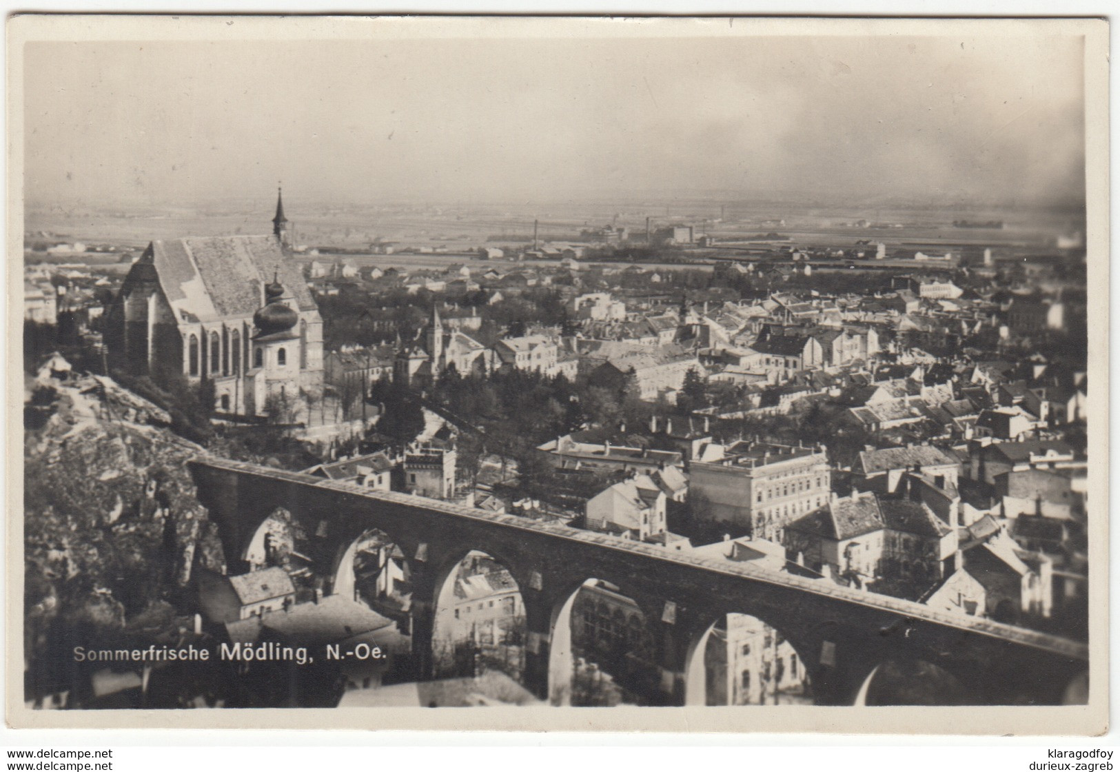 Mödling Old Postcard Travelled 1929 B171025 - Mödling