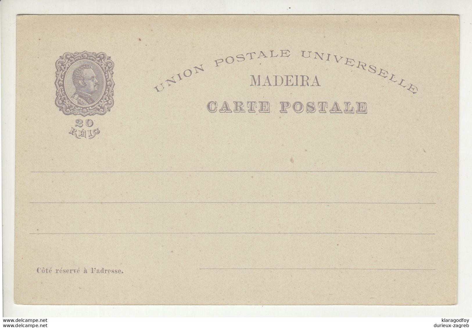Madeira 1898 3 Illustrated Postal Stationery Postcards Bilhete Postal B210320 - Lettres & Documents