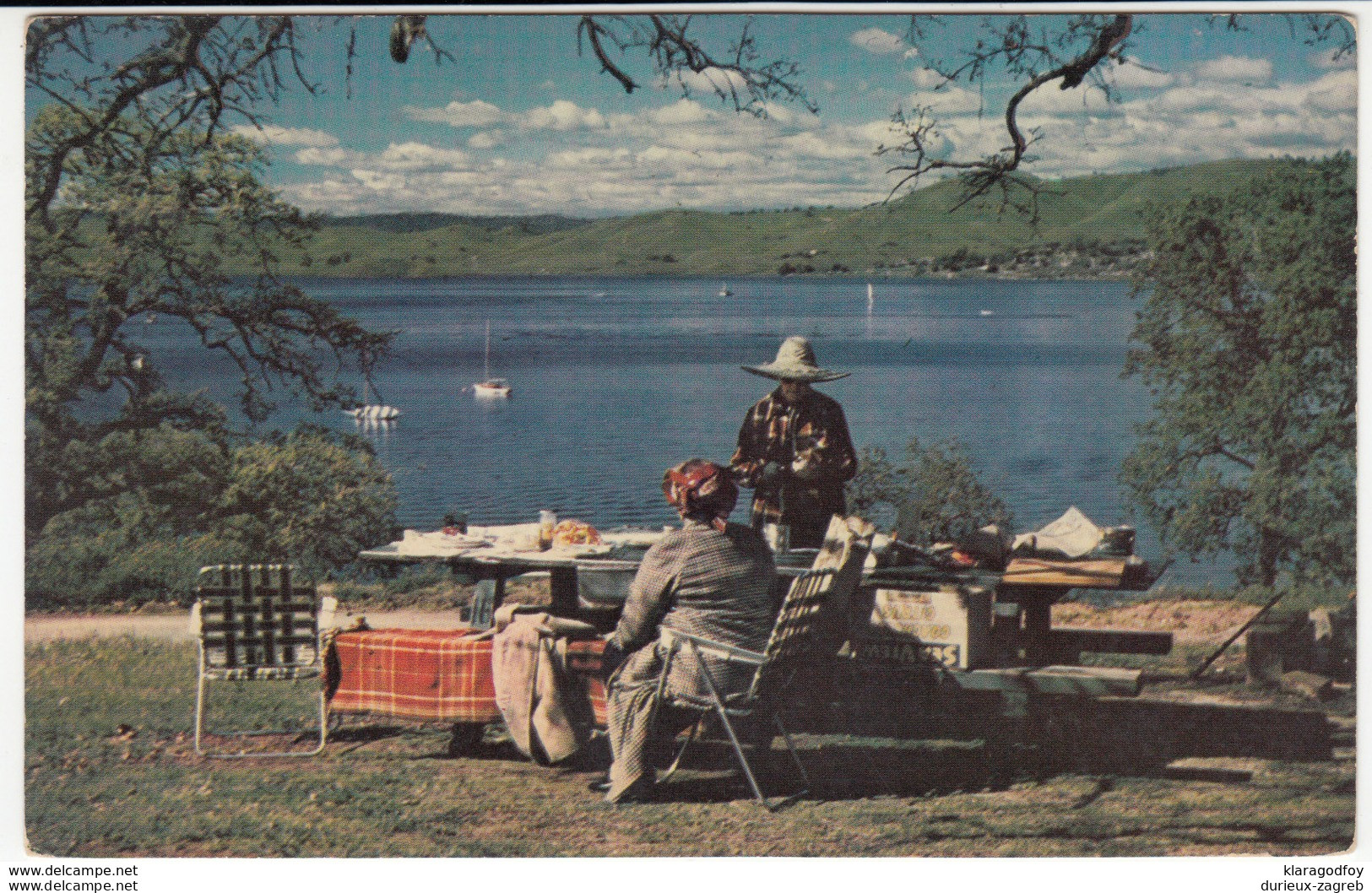 USA, Millerton Lake Postcard Unused B170420 - Fresno