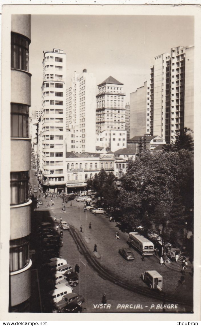 BRESIL. PORTO ALEGRE. VISTA PARCIAL .ANNEE 1963 + TEXTE + TIMBRE - Porto Alegre