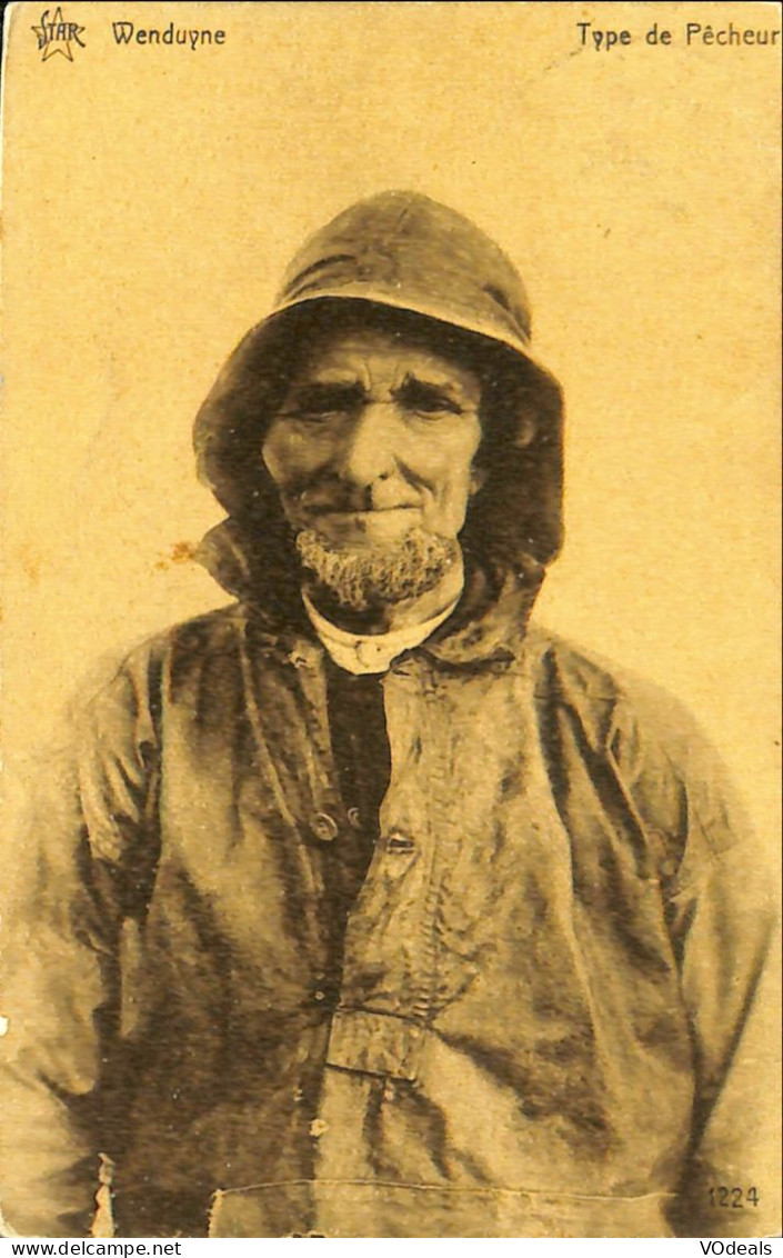 Belgique - Flandre Occidentale - Wenduine - Wenduyne - Type De Pêcheur - Wenduine