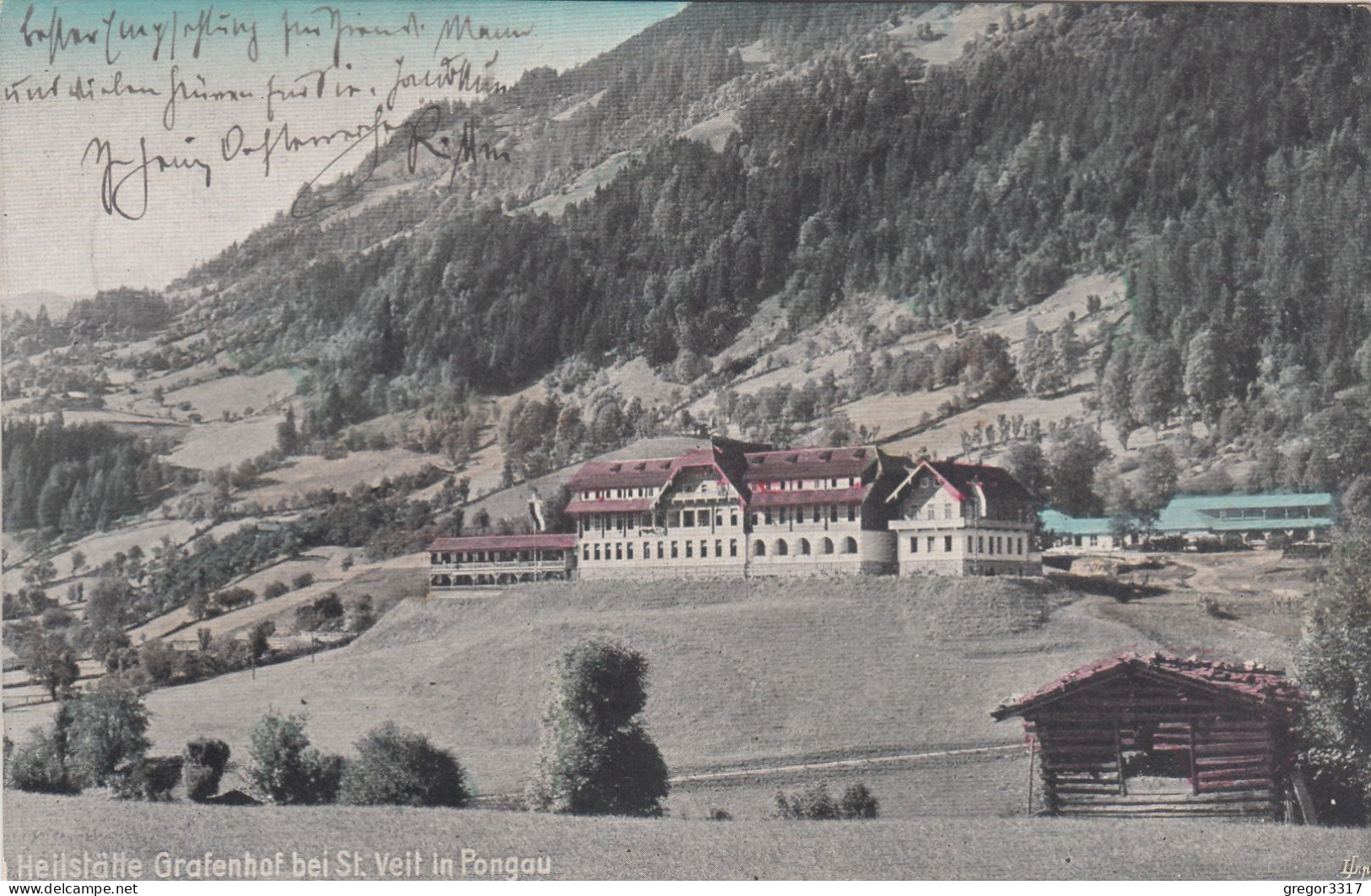 D5661) Heilstätte GRAFENHOF Bei ST. VEIT Im PONGAU - Coloriert 1917 - St. Johann Im Pongau