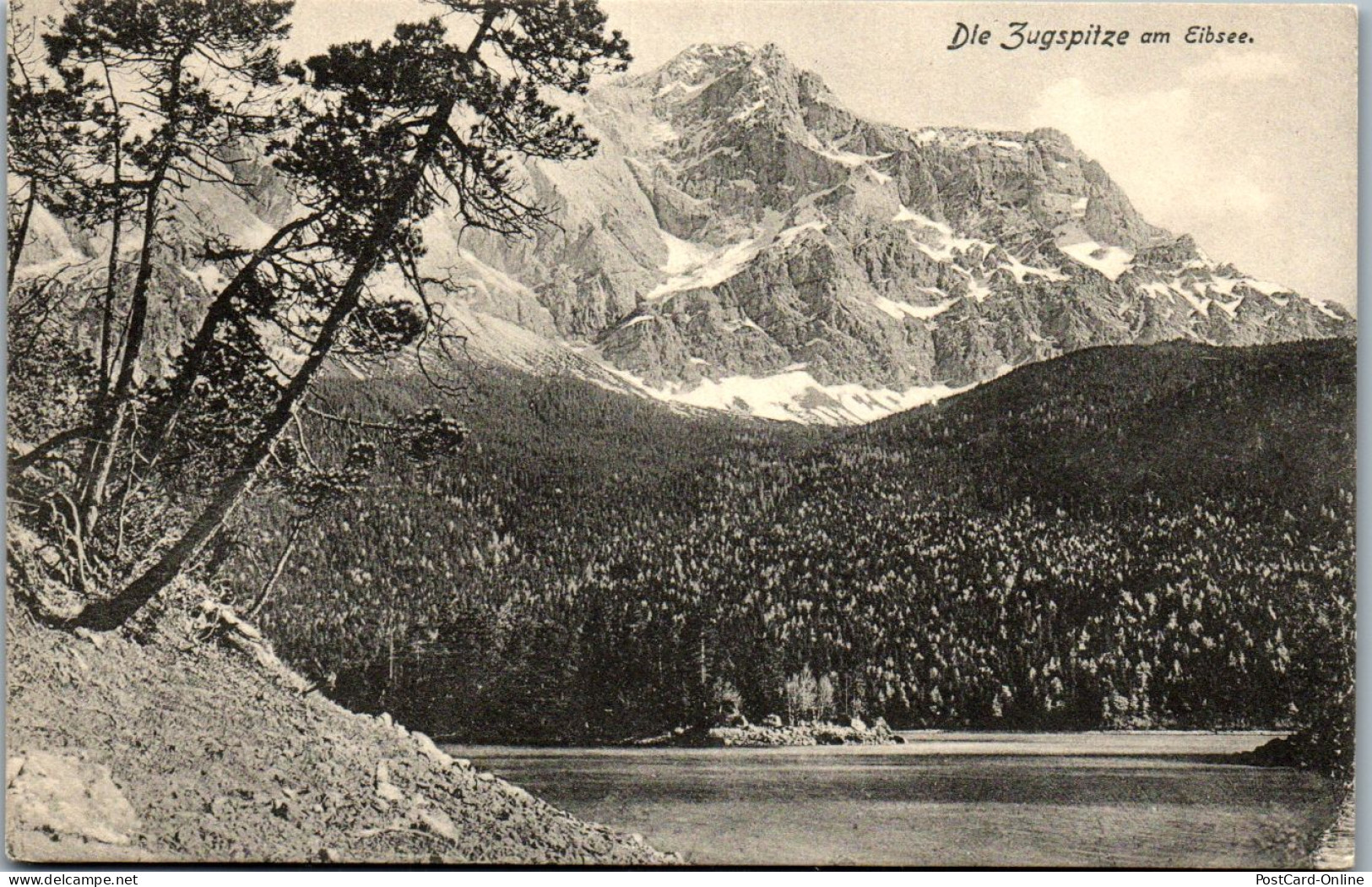 43764 - Deutschland - Zugspitze , Eibsee - Nicht Gelaufen  - Zugspitze
