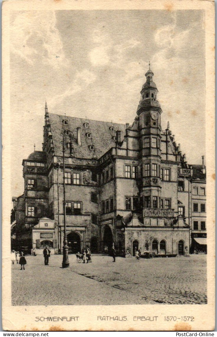 43440 - Deutschland - Schweinfurt , Rathaus - Gelaufen  - Schweinfurt