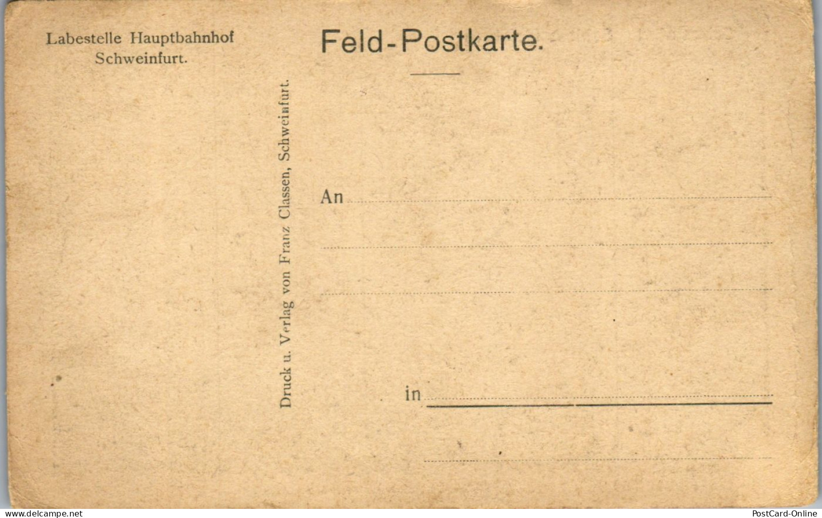 43441 - Deutschland - Schweinfurt , Schloss Mainberg - Nicht Gelaufen  - Schweinfurt