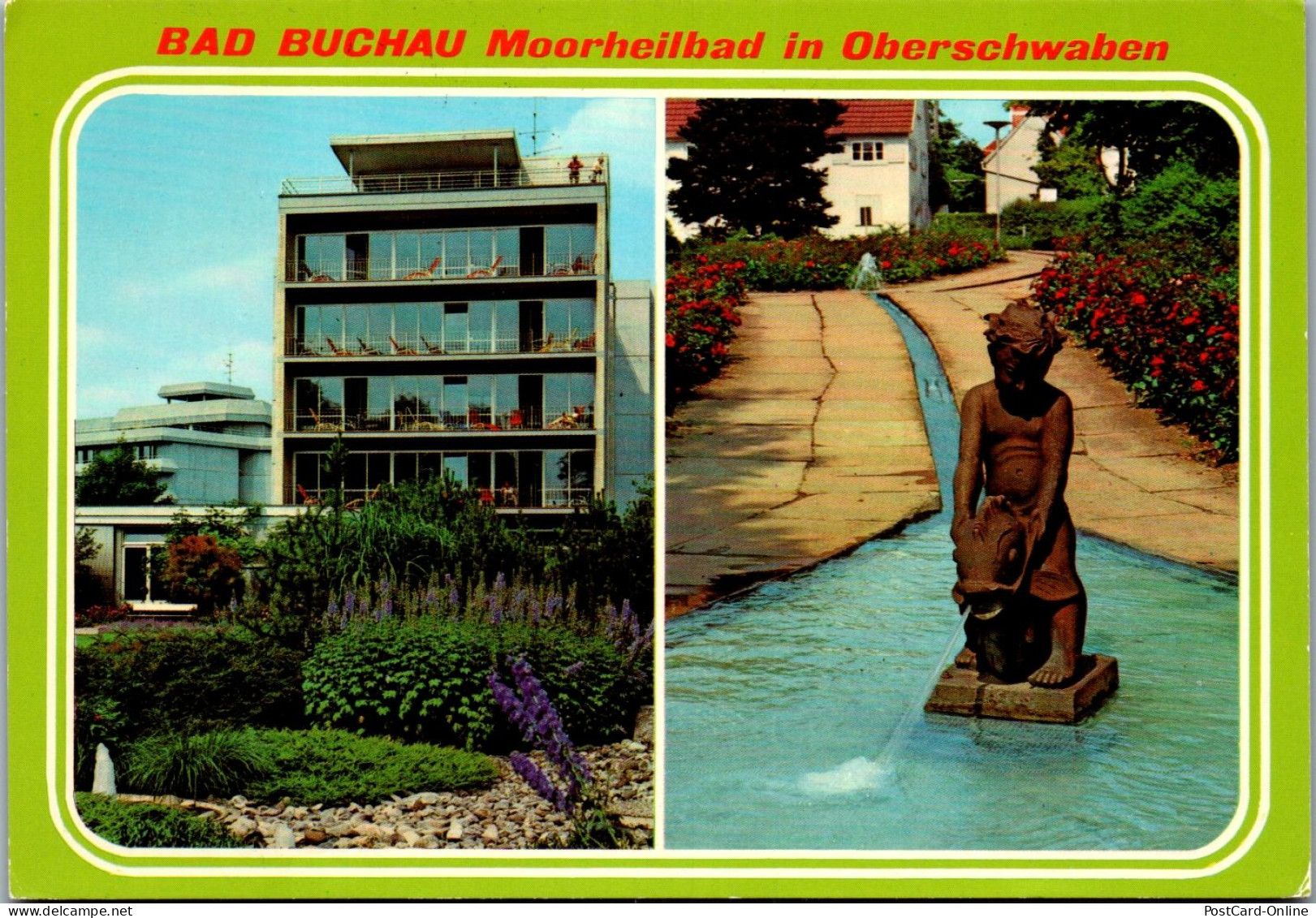 44383 - Deutschland - Bad Buchau , Moorheilbad In Oberschwaben , Federsee - Gelaufen 1980 - Bad Buchau
