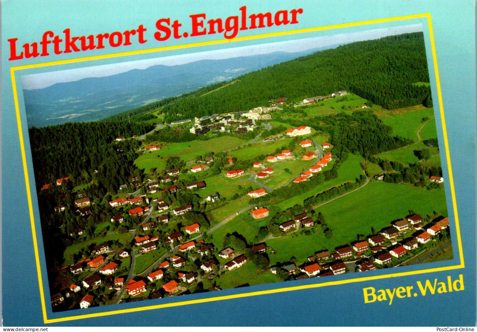 44345 - Deutschland - St. Englmar , Panorama - Gelaufen 1996 - Straubing