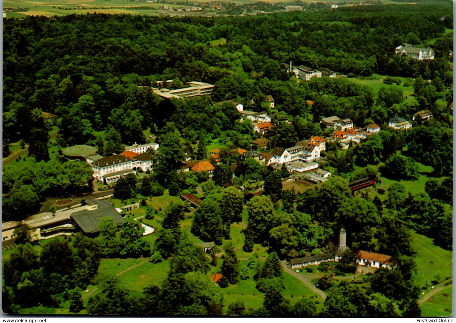 44272 - Deutschland - Bad Salzhausen , Staatsbad , Teilansicht - Gelaufen 1985 - Wetterau - Kreis