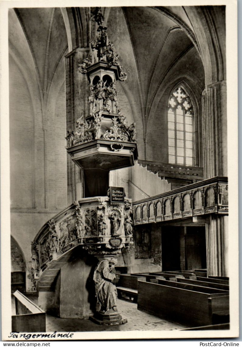 44123 - Deutschland - Tangermünde , Stephanskirche , Kanzel - Nicht Gelaufen  - Tangermünde