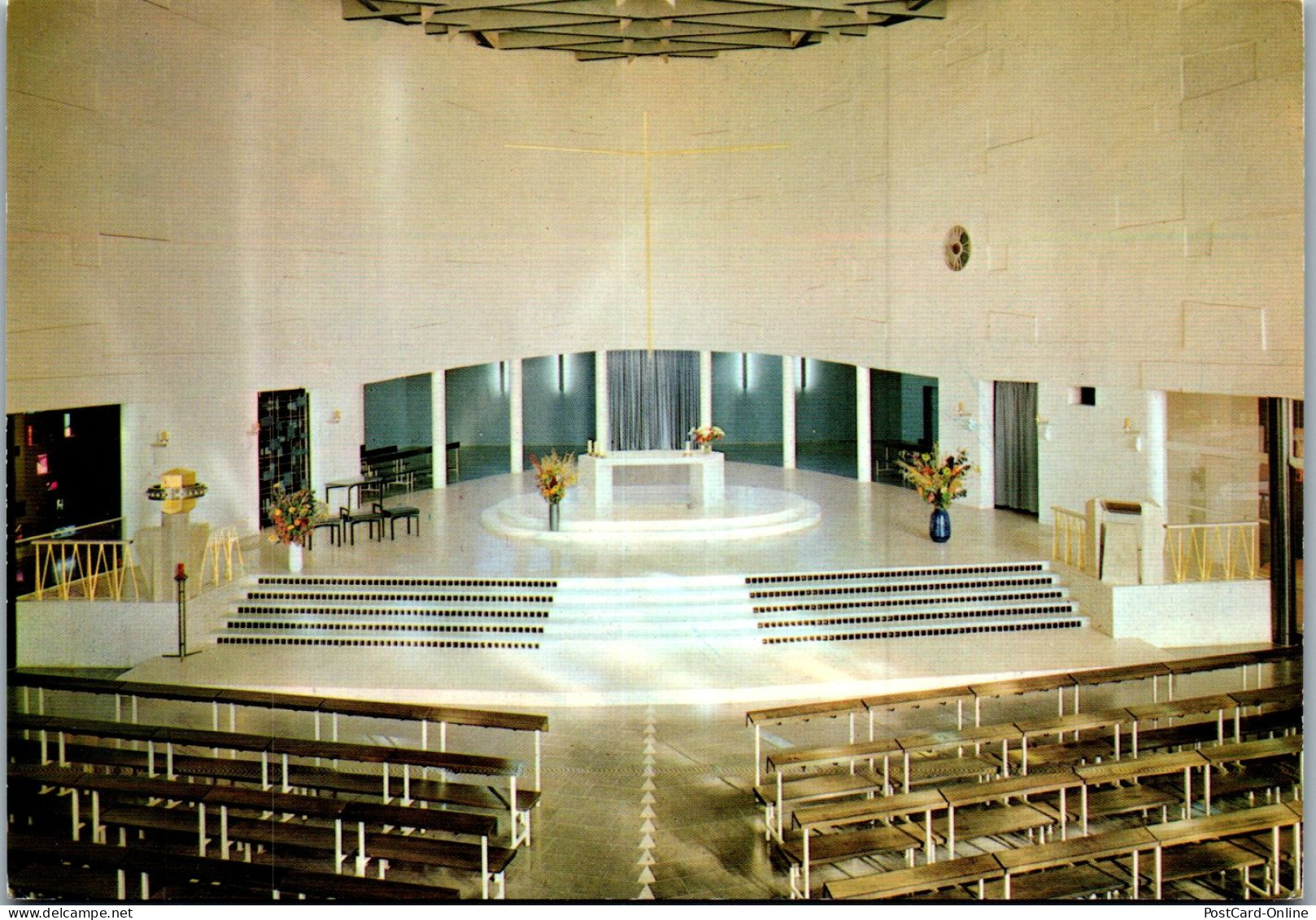 44057 - Deutschland - Berlin , Tempelhof , Franziskanerkirche St. Joh. Capistran , Innenansicht - Nicht Gelaufen  - Tempelhof