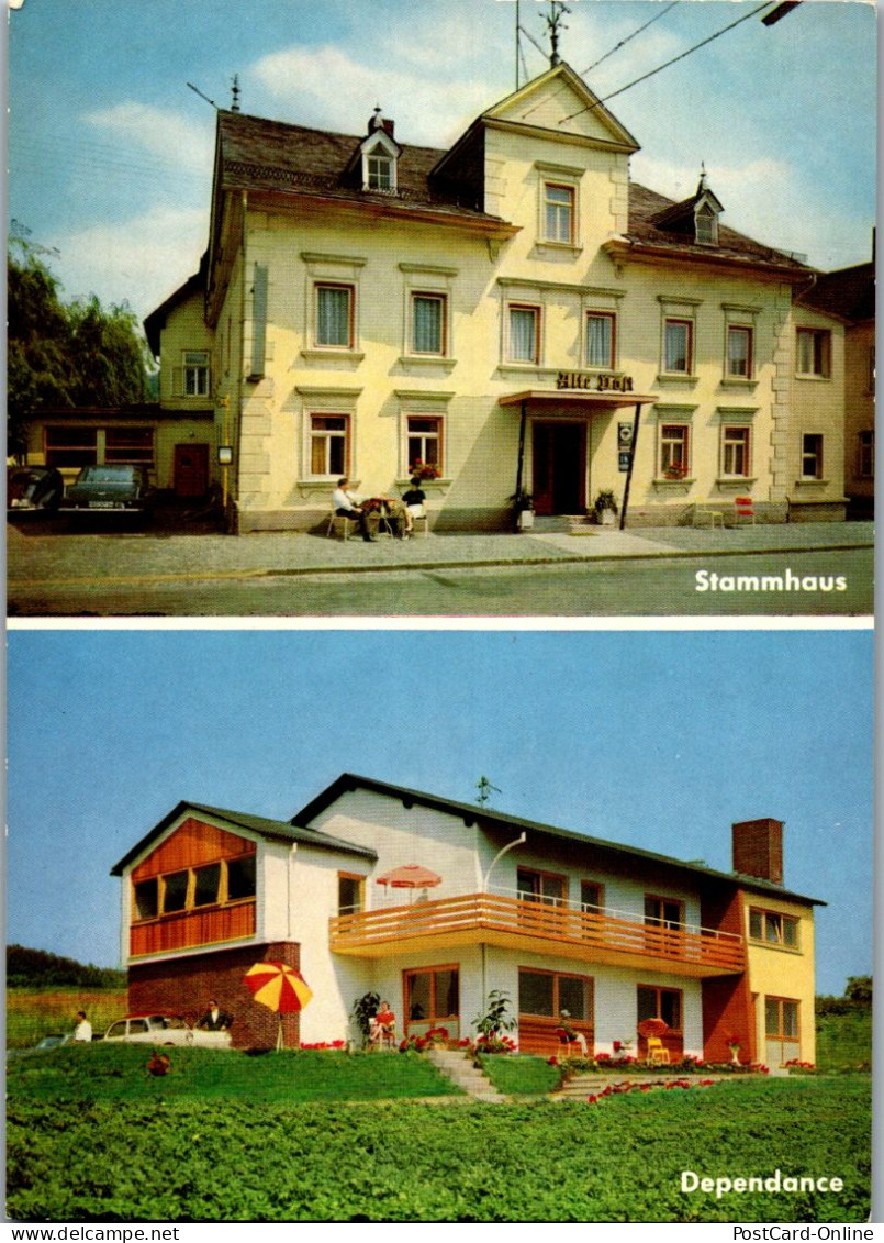 43955 - Deutschland - Rennerod , Hotel Zur Alten Post , Stammhaus , Dependance , T. U. A. Schmidt - Nicht Gelaufen  - Montabaur
