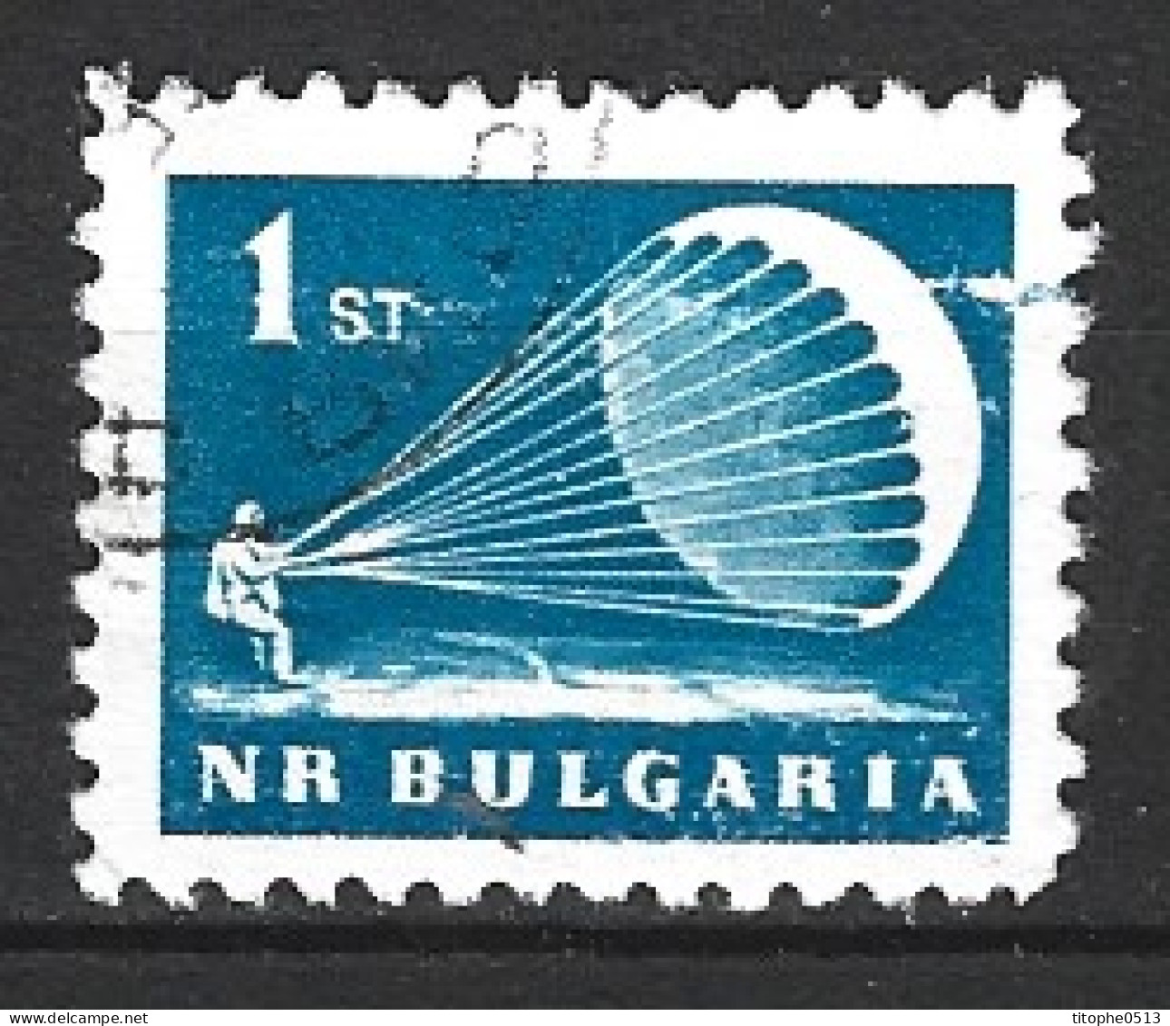 BULGARIE. N°1171 Oblitéré De 1963. Parachute. - Paracadutismo