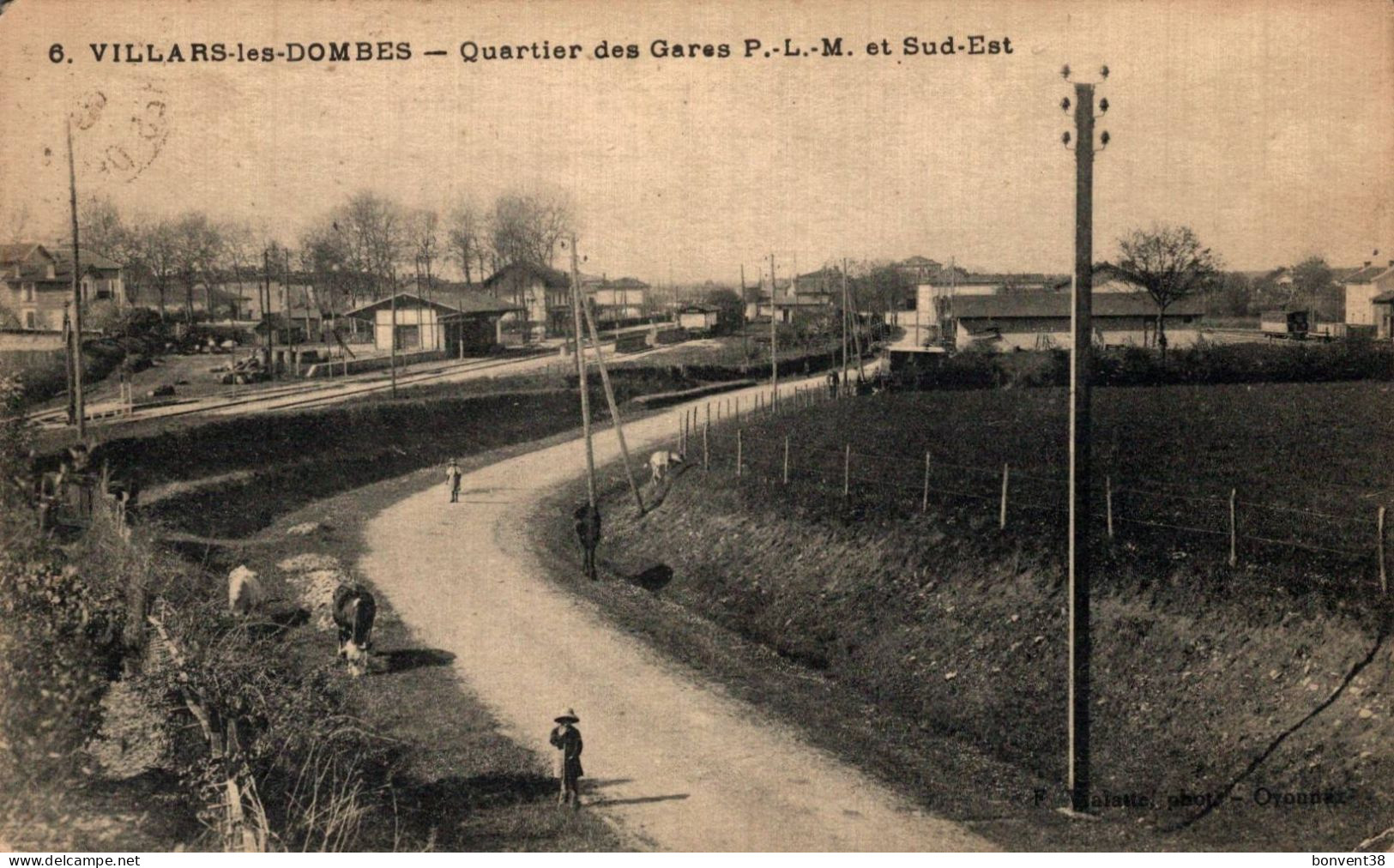 J0210 - VILLARS Les DOMBES - D01 - Quartier Des Gares - Villars-les-Dombes