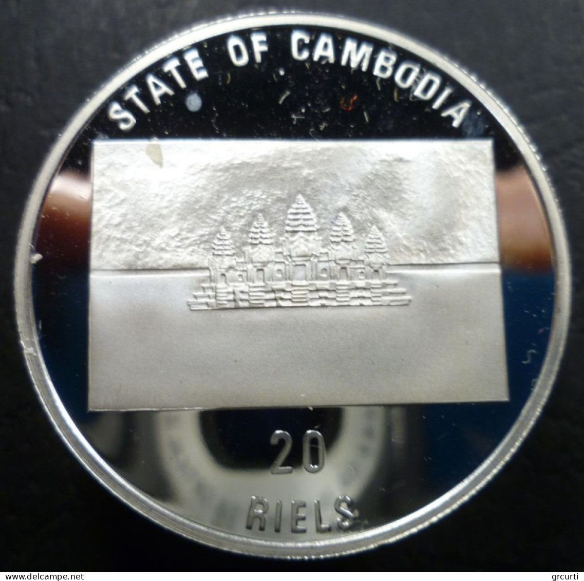 Cambogia - 20 Riels 1992 - Campionati Mondiali Di Calcio "USA '94" - KM# 88 - Cambodge