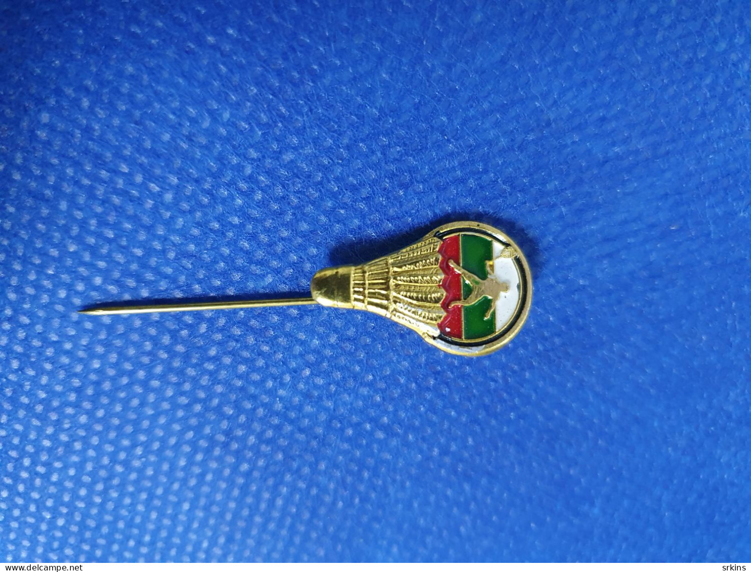 Pin Badge Hungary Badminton Association Federation - Badminton