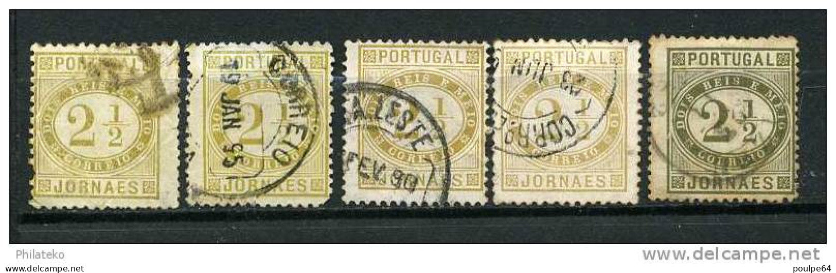 N°50 & 50 A - Timbres Pour Journaux - Used Stamps