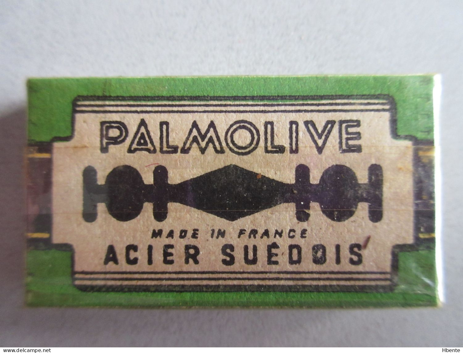 Boite Complète Scellée De 5 Lames De Rasoir PALMOLIVE Acier Suédois - Complet Sealed Box Of 5 Swedish Rasor Blades - Rasierklingen