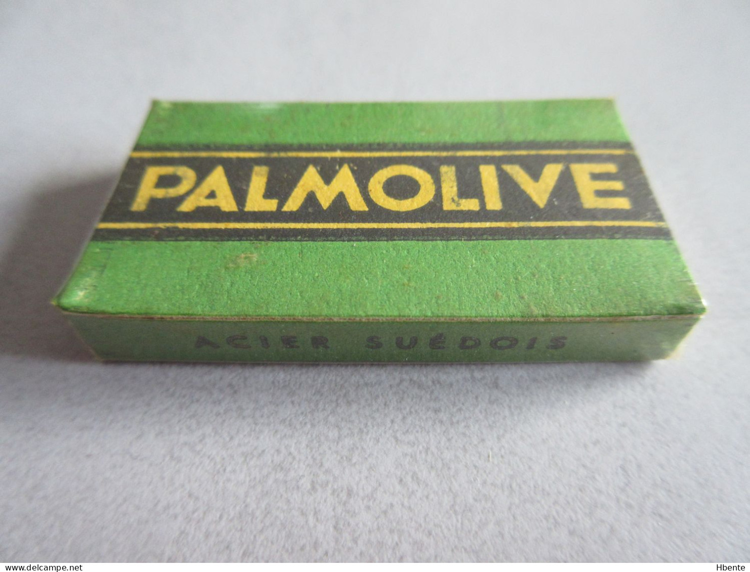 Boite Complète Scellée De 5 Lames De Rasoir PALMOLIVE Acier Suédois - Complet Sealed Box Of 5 Swedish Rasor Blades - Lamette Da Barba