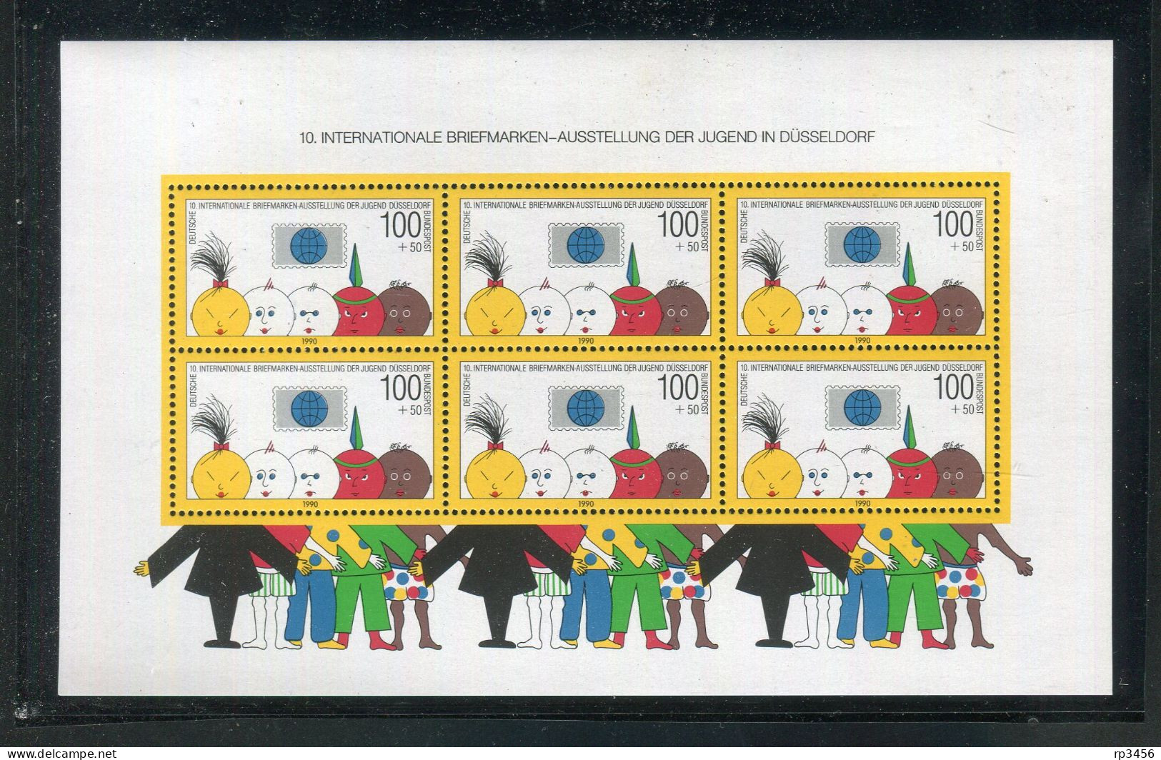 "BUNDESREPUBLIK DEUTSCHLAND" 1990, Block 21 **/postfrisch (B919) - 1981-1990