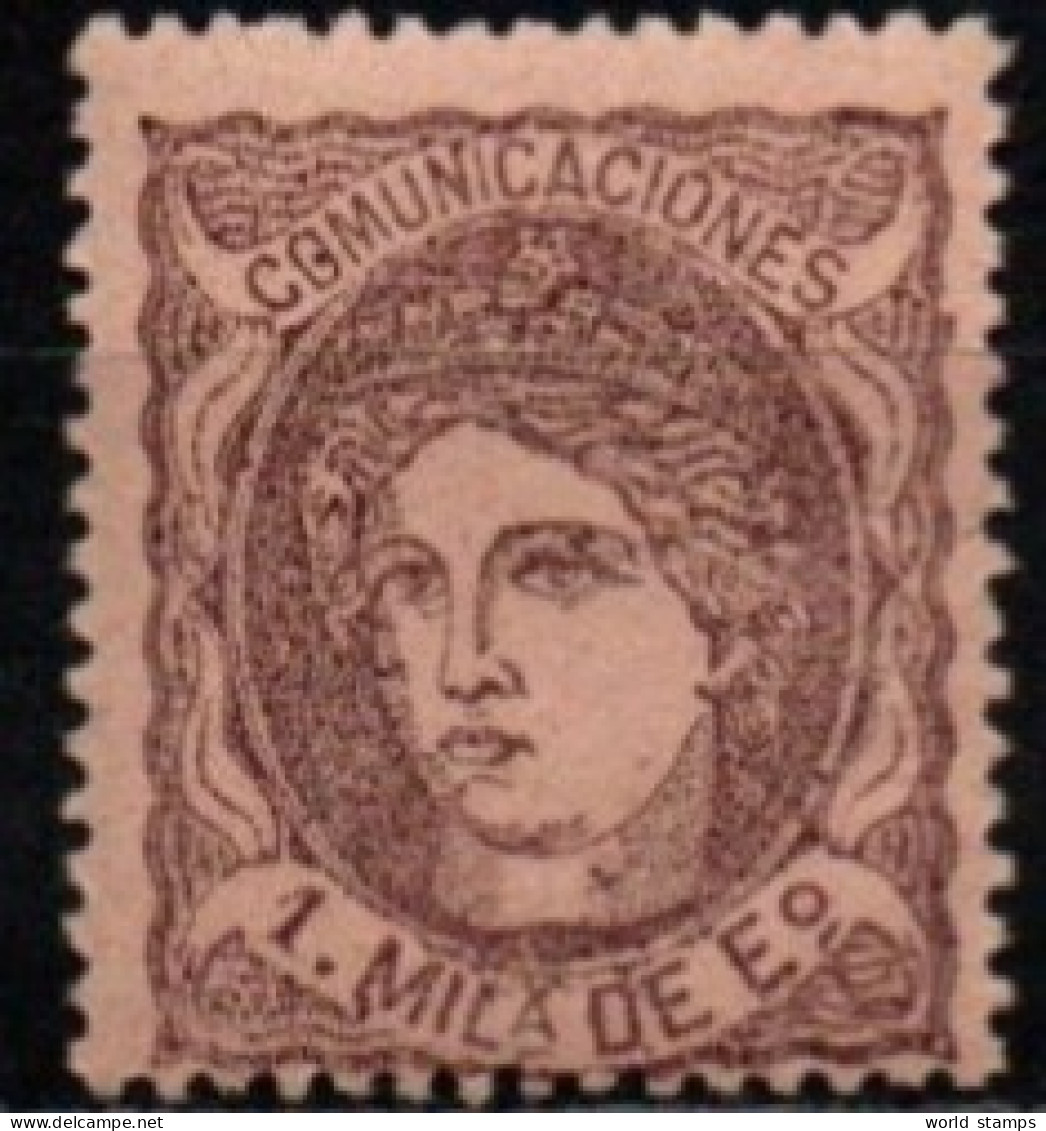 ESPAGNE 1870 ** - Unused Stamps