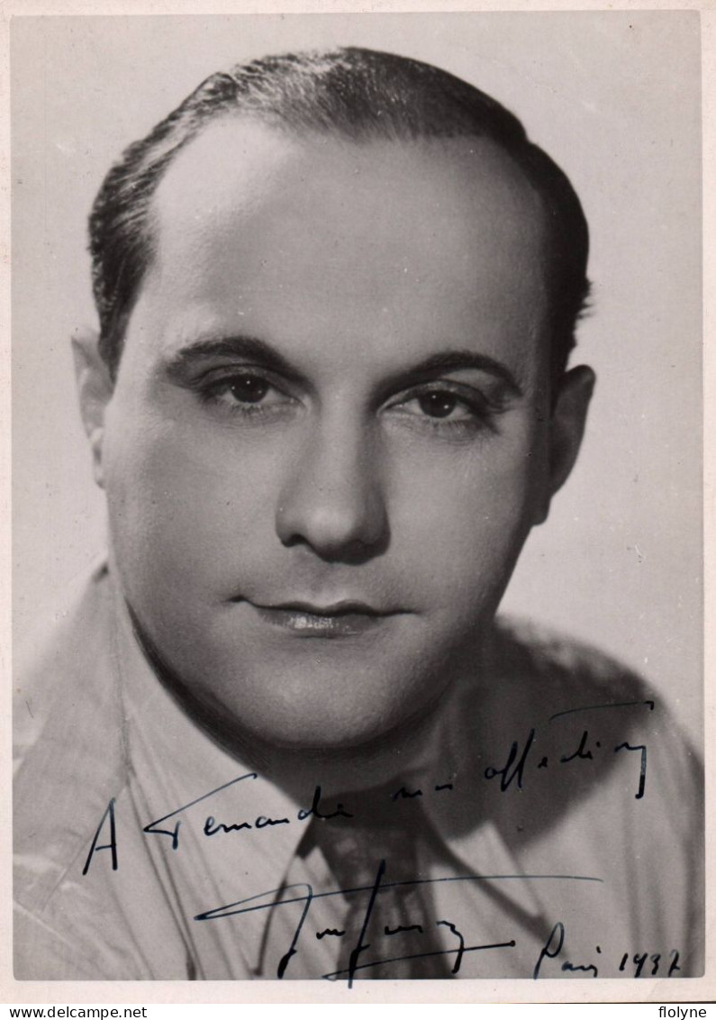 José JANSON - Photo Ancienne Autographe Dédicace Signature - Chanteur D'opérette Né à Montpellier - Musique Musicien - Opéra