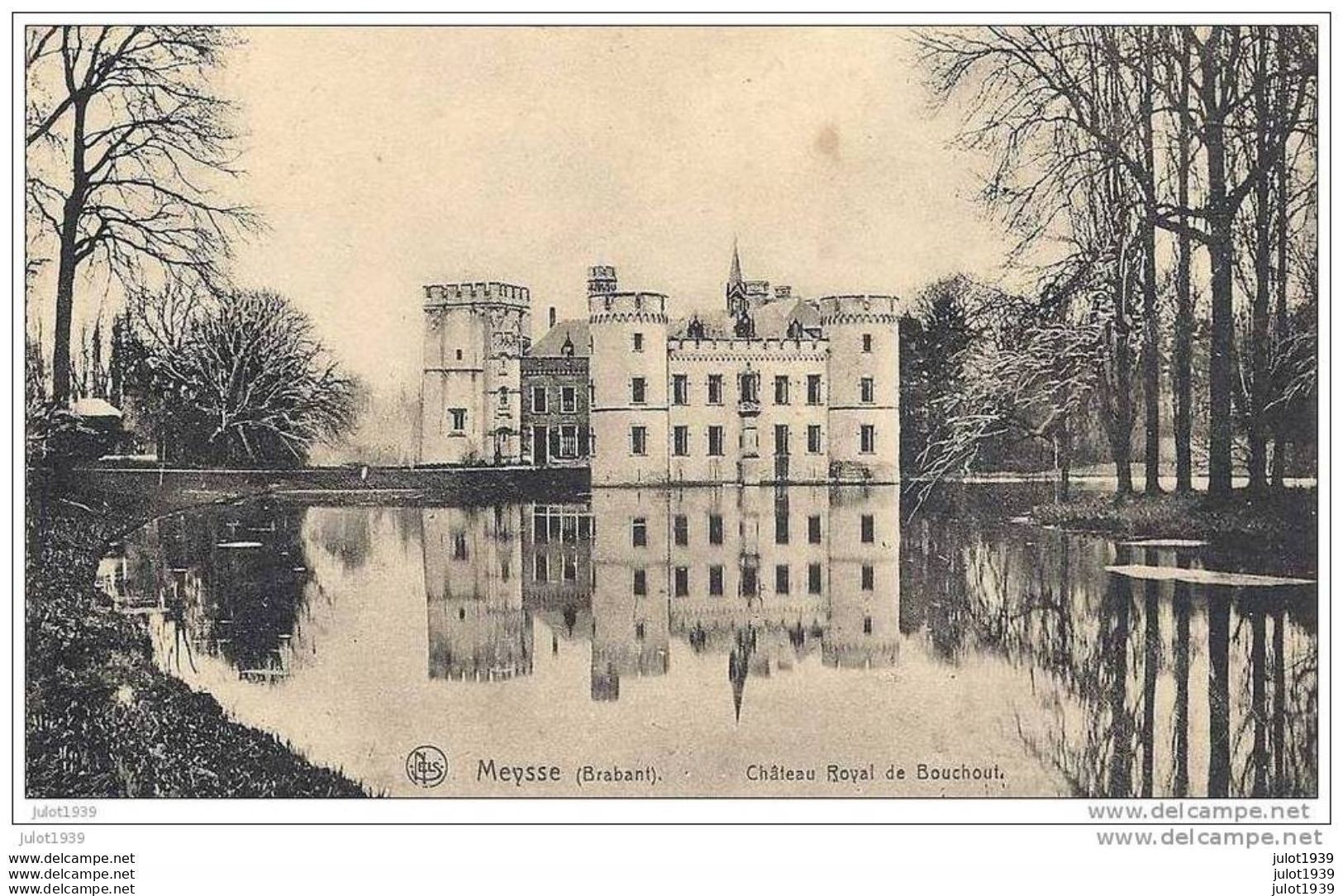 MEISE ..-- VL. Brt ..-- Château Royal De BOUCHOUT ..--  WESTENDE , 5 Août 1914 . - Meise