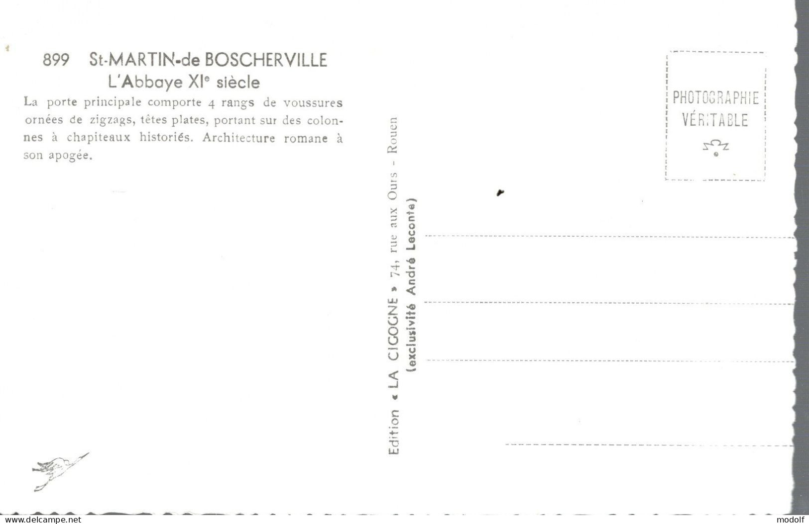 CPA - 76 - Saint-Martin-de-Boscherville - L'Abbaye - Saint-Martin-de-Boscherville