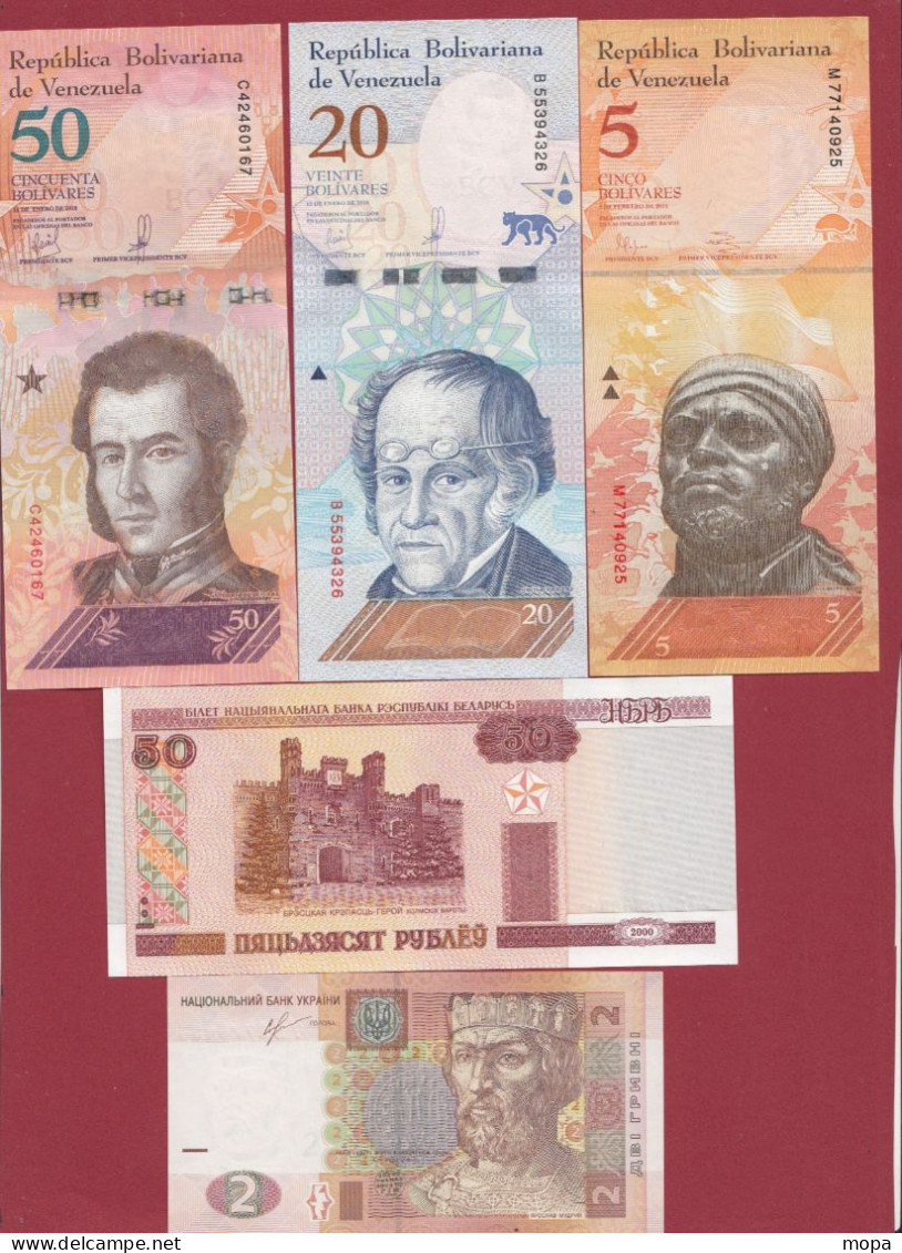 Vrac-Billets--Pays Du Monde  26 Billets ---UNC/NEUF  (3) - Kiloware - Banknoten