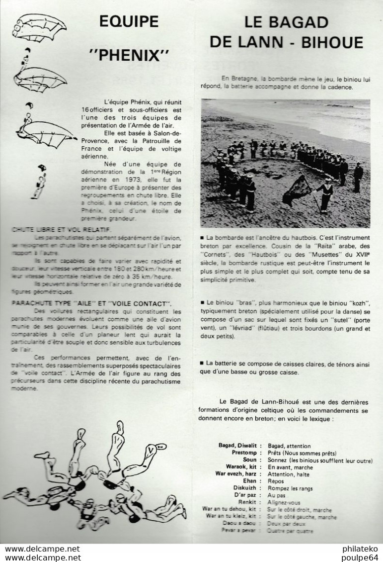 Porte Ouvertes Du Centre D'Essais Des Landes 5 Juillet 1986 ( C.E.L.) - Aviazione