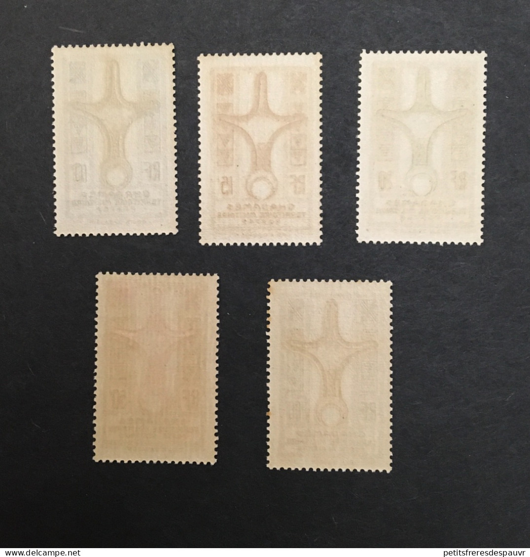 COLONIES FRANÇAISES Ghadames (5 Valeurs YT 4, 6, 7 PA 1 &2) -  Neufs Sans CH MNH ** - Cote 88E - Unused Stamps