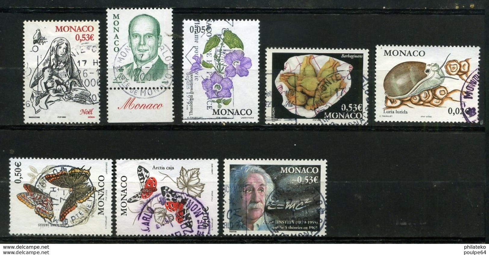 8 Timbres Oblitérés - Used Stamps