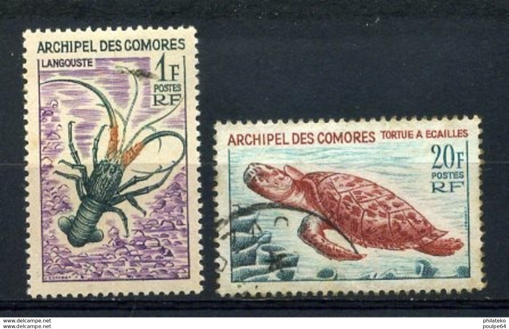 N° 35 - 37  - Oblitérés - Comores (1975-...)