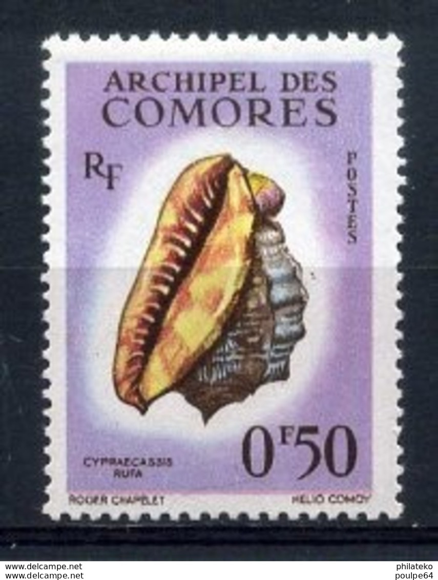 N° 19  - Neuf (légère Trace De Charnière) - Comores (1975-...)