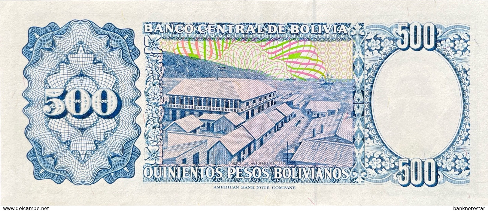 Bolivia 500 Pesos Bolivianos, P-165 (1.6.1981) - UNC - Serie A - Bolivie