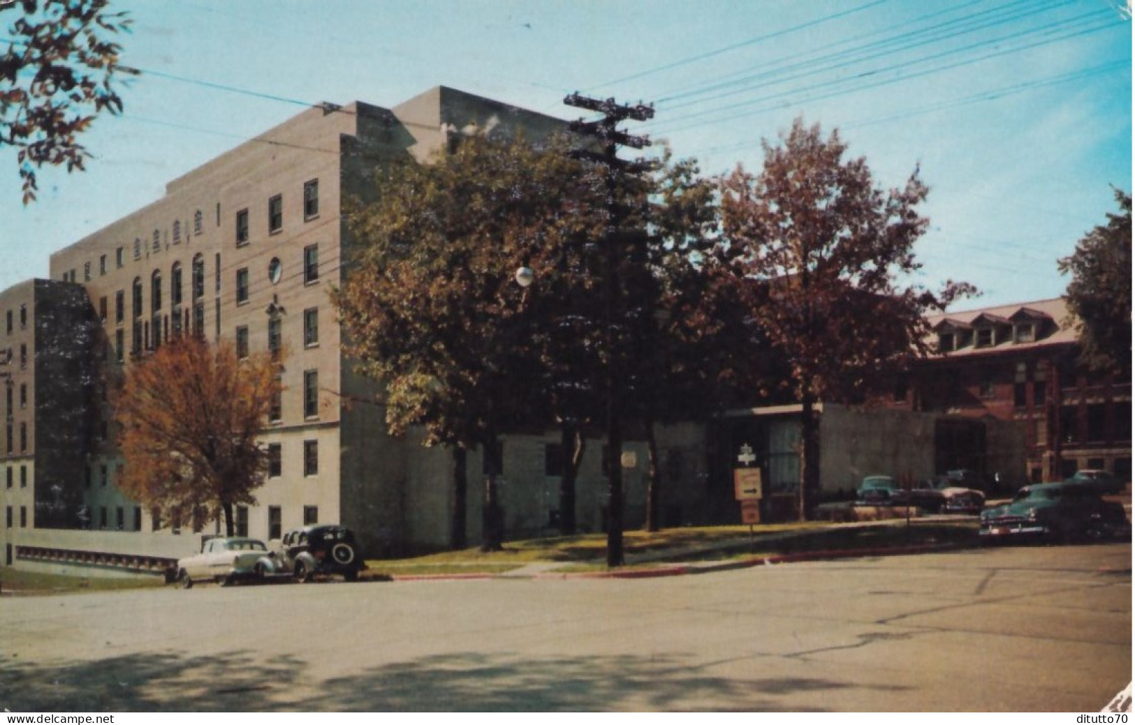 Madison General Hospital - Madison Wisconsin - Formato Piccolo Viaggiata – FE390 - Other Monuments & Buildings