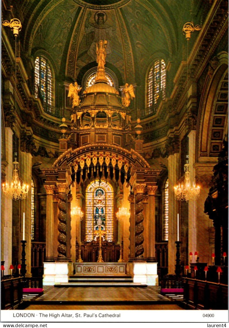 3-10-2023 (3 U 11) UK - St Paul Cathedral (High Altar) - Eglises Et Cathédrales