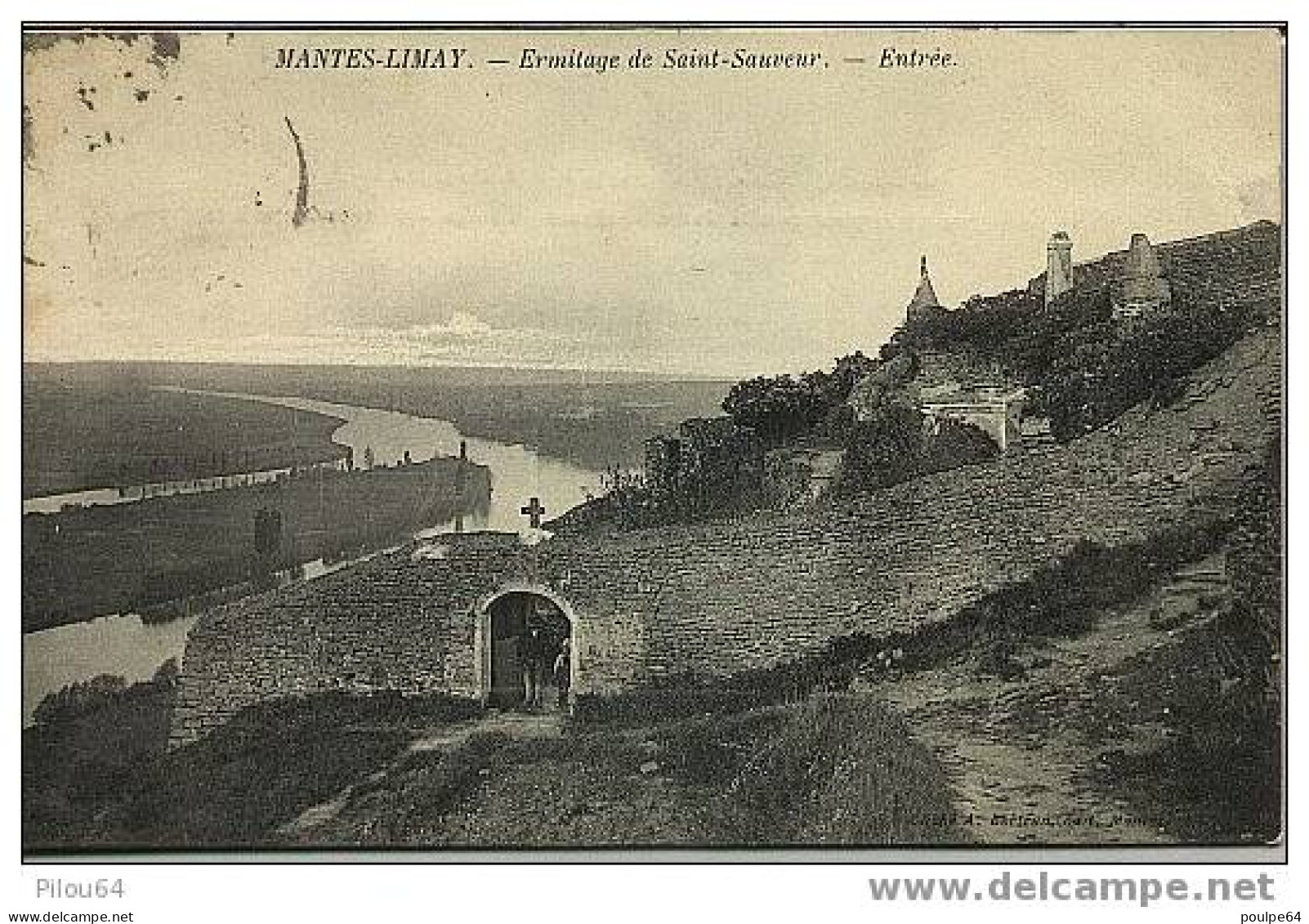 Mantes-Limay - Ermitage De Saint-Sauveur, L'entrée - Limay
