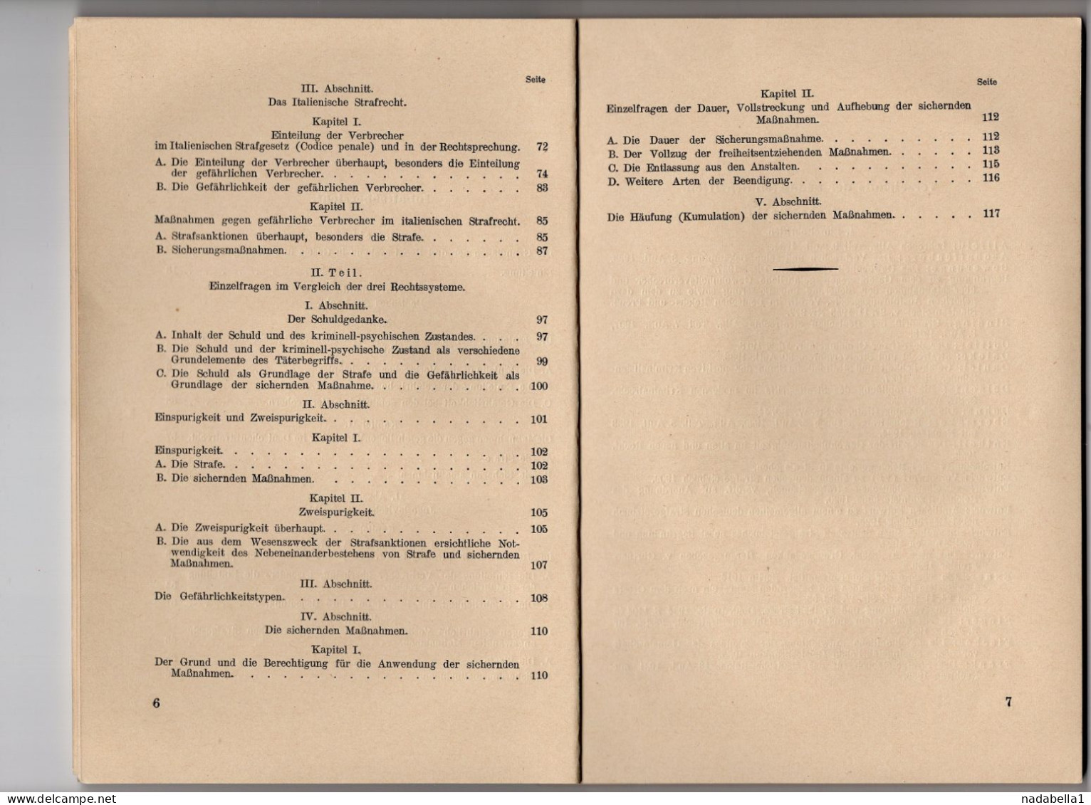 1939. GERMANY,MUNCHEN UNIVERSITY,DOCTORATE,DR. WAGNER,THE DANGEROUS CRIMINALS IN GERMAN,YUGOSLAVIA,ITALIA CRIMINAL LAW - Militär & Polizei