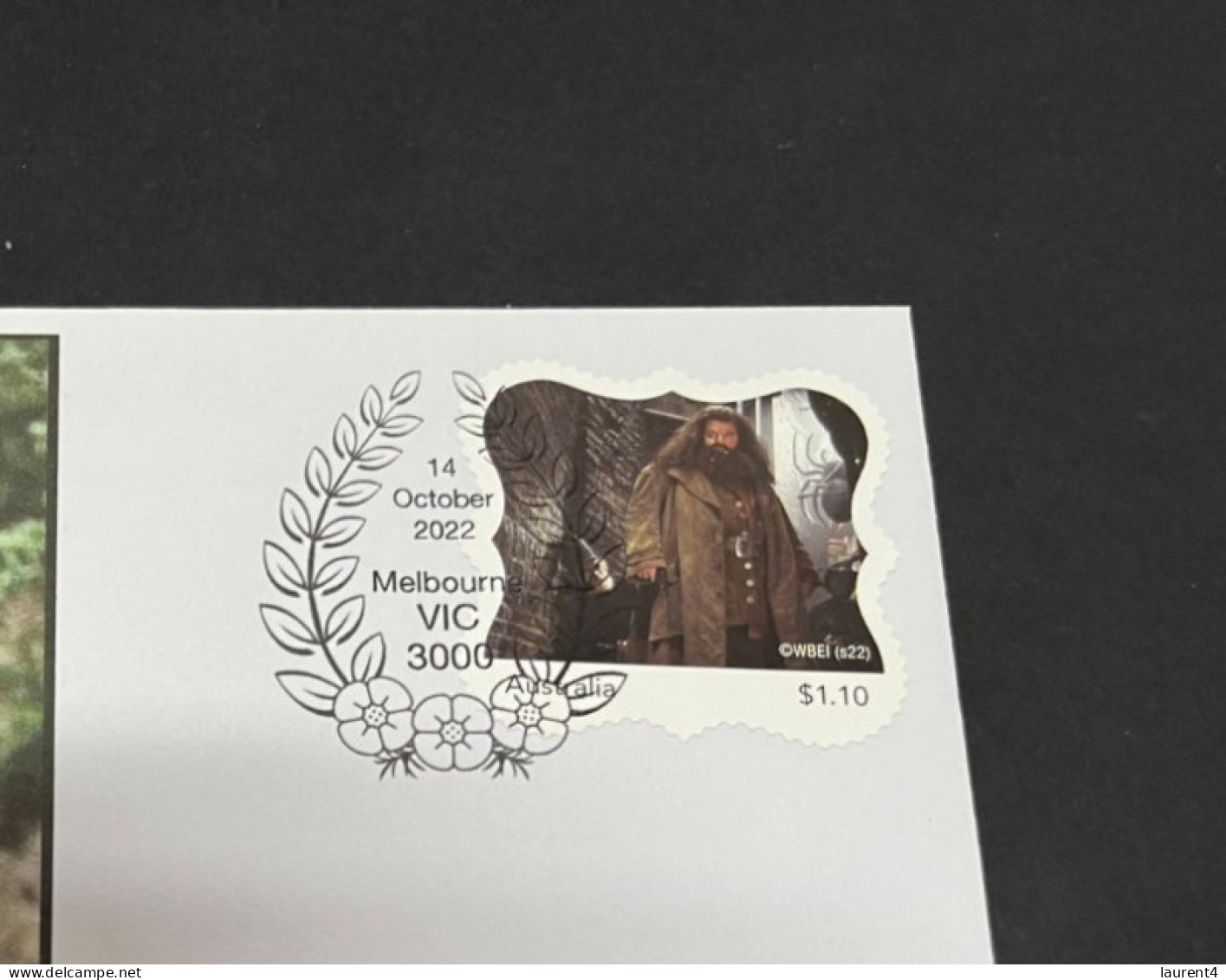 3-10-2023 (3 U 12) Australia - Harry Potter Movie Stamp - Death Of Actor Anthony Robert McMillan - Brieven En Documenten