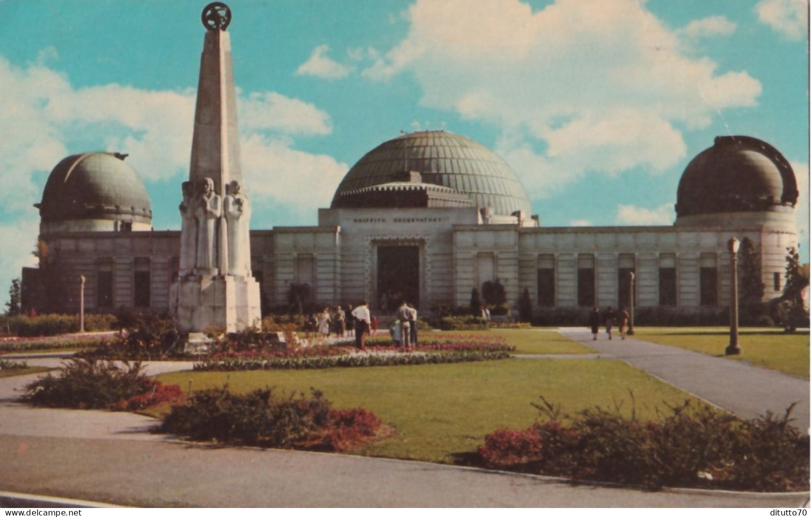 Planetarium And Observatori Griffith Park - Los Angels - California - Formato Piccolo Viaggiata – FE390 - Los Angeles